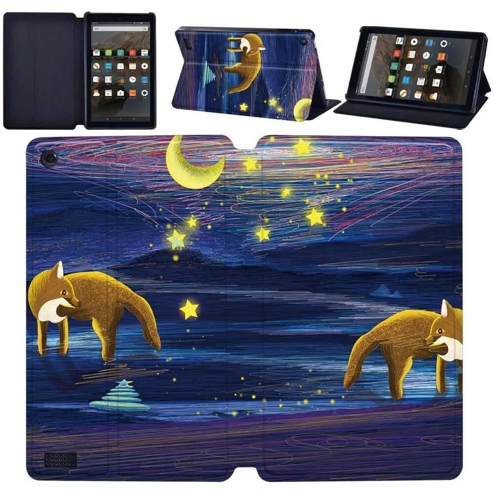 Amazon Fire Tablet Case - Midnight Fox
